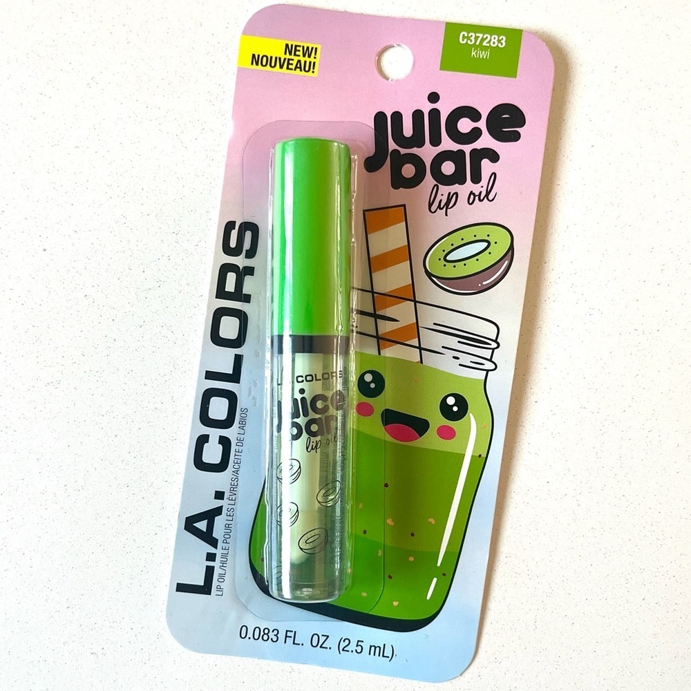 💜 L.A. Colors Juice Bar, Lip Oil, Kiwi